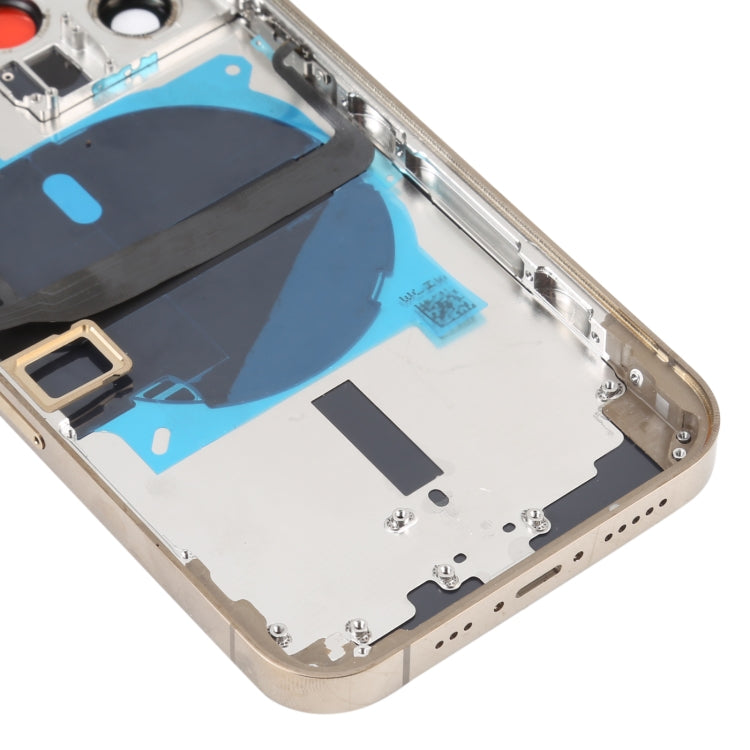 For iPhone 13 Pro Battery Back Cover with Side Keys & Card Tray & Power + Volume Flex Cable & Wireless Charging Module, For iPhone 13 Pro(Assembly)