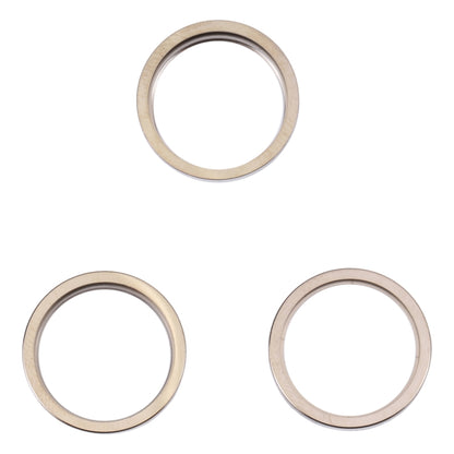 For iPhone 14 Pro Max 3PCS Rear Camera Glass Lens Metal Outside Protector Hoop Ring, For iPhone 14 Pro Max