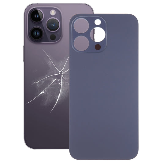 Easy Replacement Big Camera Hole Glass Back Battery Cover for iPhone 14 Pro Max, For iPhone 14 Pro Max(Not Disassemble)