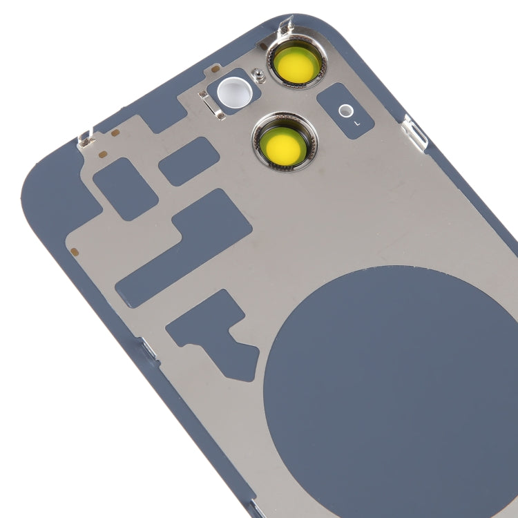 Glass Battery Back Cover with Holder for iPhone 14, For iPhone 14