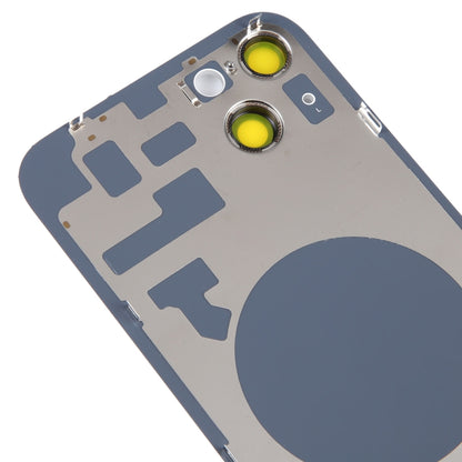 Glass Battery Back Cover with Holder for iPhone 14, For iPhone 14