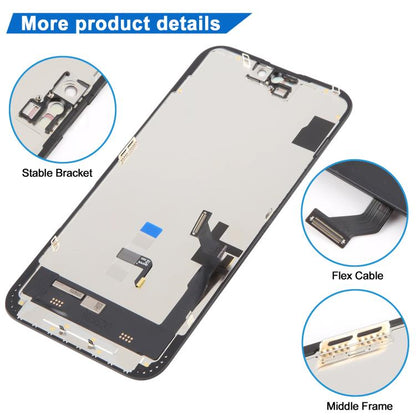 JK Hard OLED Screen For iPhone 15 Plus, For iPhone 15 Plus