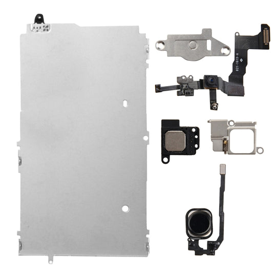 6 in 1 for iPhone 5s LCD Repair Accessories Part Set, For iPhone 5s (Black), For iPhone 5s (White)