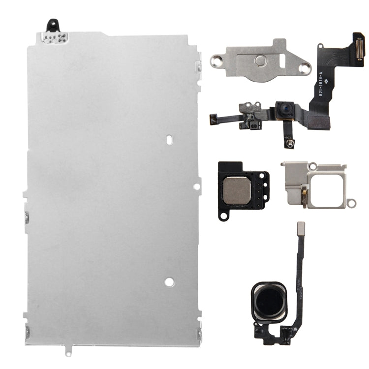 6 in 1 for iPhone 5s LCD Repair Accessories Part Set, For iPhone 5s (Black), For iPhone 5s (White)