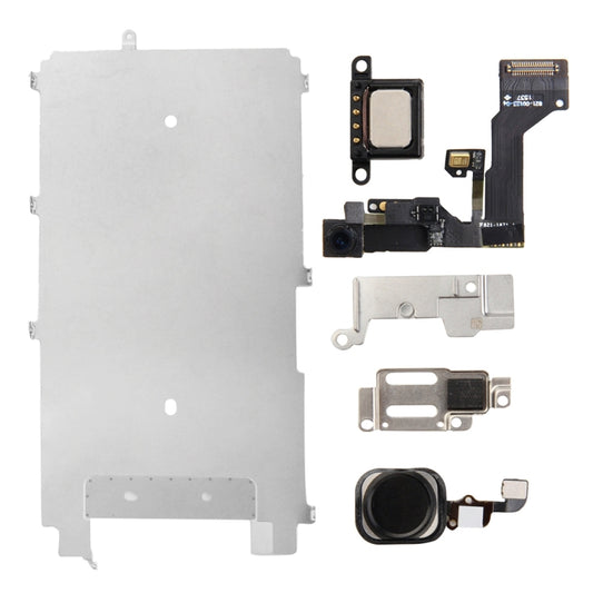 6 in 1 for iPhone 6s LCD Repair Accessories Part Set, For iPhone 6s (Black), For iPhone 6s (White Set)