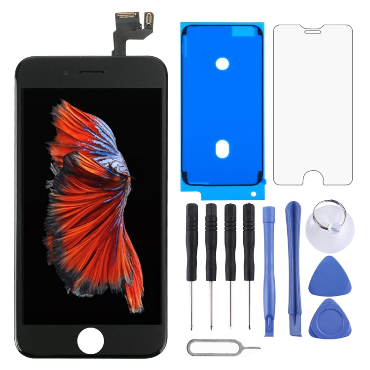 Digitizer Assembly (Front Camera + Original LCD + Frame + Touch Panel) for iPhone 6s, 4 in 1 for i6S Original White, 4 in 1 for i6S Original Black