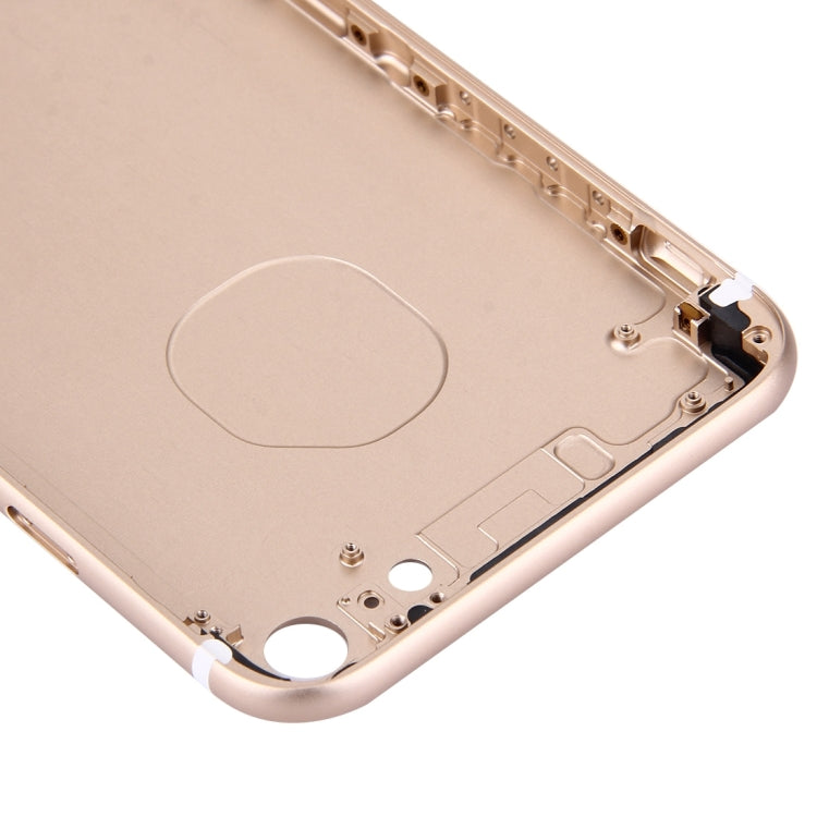 5 in 1 for iPhone 7 (Back Cover + Card Tray + Volume Control Key + Power Button + Mute Switch Vibrator Key) Full Assembly Housing Cover, For iPhone 7, For iPhone 7 with Side keys