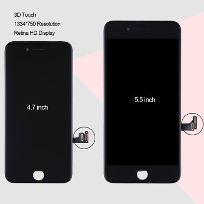 Original LCD Screen for iPhone 7 Plus, i7 Plus Original White, i7 Plus Original Black