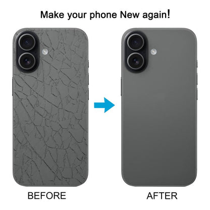 For iPhone 17 Glass Battery Back Cover, For iPhone 17
