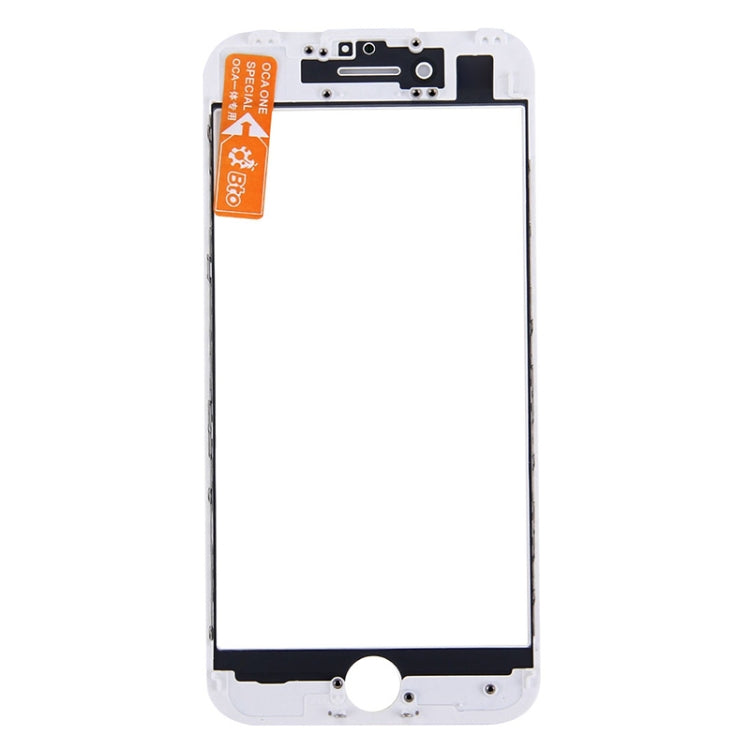 Front Screen Outer Glass Lens with Front LCD Screen Bezel Frame & OCA Optically Clear Adhesive for iPhone 7 Plus, For iPhone 7 Plus (Frame+OCA)