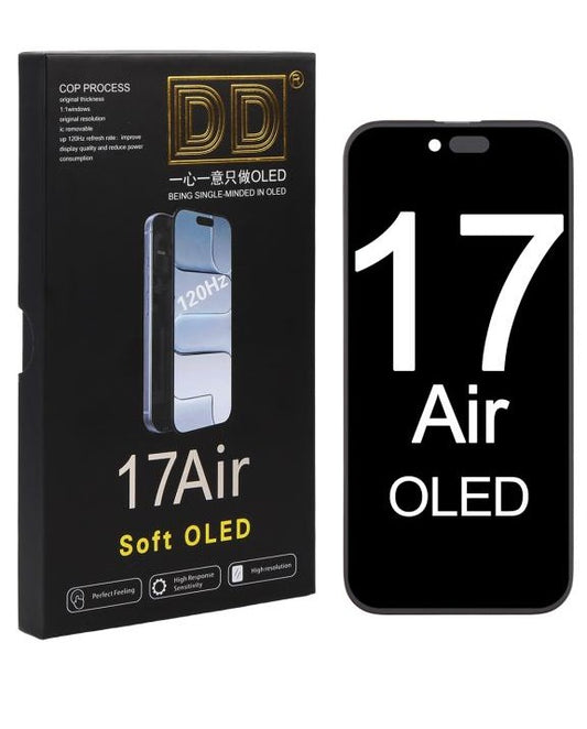 iPhone 17 Air DD Soft OLED Screen,120HZ