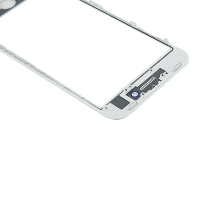 Front Screen Outer Glass Lens with Front LCD Screen Bezel Frame & OCA Optically Clear Adhesive for iPhone 8, For iPhone 8 (Frame+OCA)