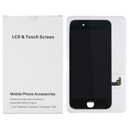 50 PCS Cardboard Packaging White Box for iPhone 8 Plus / 7 Plus LCD Screen, i8 Plus / i7 Plus Packaging Box