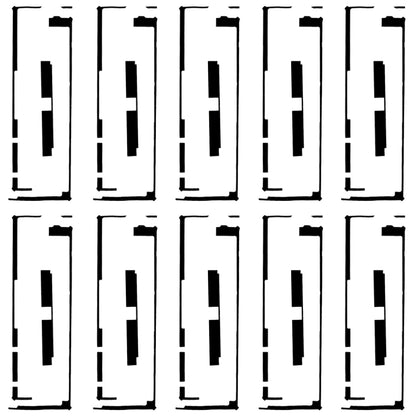 10 PCS for iPad 4 / New iPad (iPad 3)  Touch Panel Digitizer Adhesive, For Apple New iPad & iPad 4