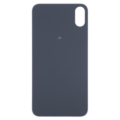 Easy Replacement Big Camera Hole Glass Back Battery Cover for iPhone X / XS, For iPhone X / XS (Not Disassemble)