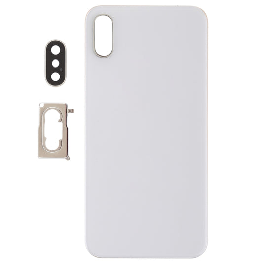 Battery Back Cover with Back Camera Bezel & Lens & Adhesive  for iPhone XS, For iPhone XS with Camera Lens
