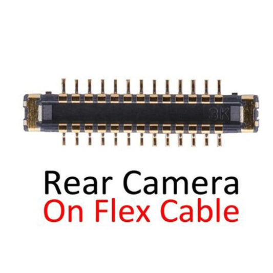 Rear Back Camera FPC Connector On Flex Cable for iPhone XS, For iPhone XS