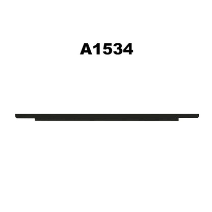 Glass Material LCD Screen Display Front Bezel Logo Cover for MacBook 12 inch Retina A1534, A1534 (Grey), A1534(Gold), A1534(Rose Gold), A1534(Silver)