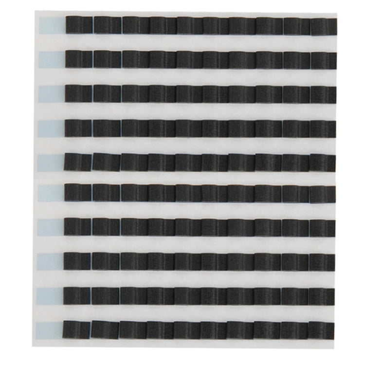 100 PCS for iPhone 6 Home Key Iron Buckle Conductive Cotton Pads Sticker, For 6