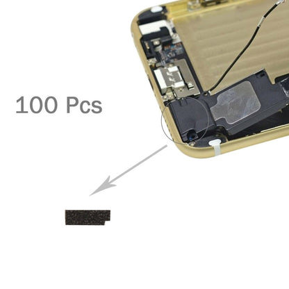 100 PCS for iPhone 6s Dock Connector Charging Port Sponge Foam Slice Pads, For iPhone6s