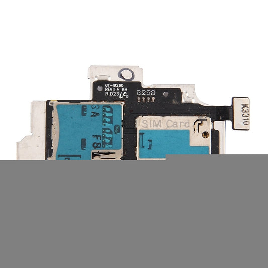 For Galaxy S4 Active / i9295 Card Reader Contact Flex Cable, For Galaxy S4 Active / i9295