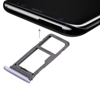 For Galaxy S8 SIM Card Tray + Micro SD Tray, For Samsung Galaxy S8, For Galaxy S8, For Galaxy S8 Pink, For Galaxy S8 Grey