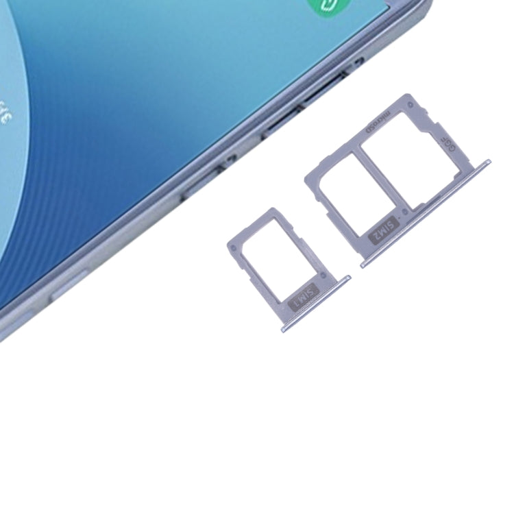 SIM Card Tray + Micro SD Card Tray for Galaxy J3 (2017) Single SIM / J330 & J5 (2017) Single SIM / J530 & J7 (2017) Single SIM / J730, Galaxy J3 (2017) Dual, For Galaxy J730 Dual, For Galaxy J730 Dual SIM, For Samsung Galaxy J330 & J530 & J730 Dual SIM