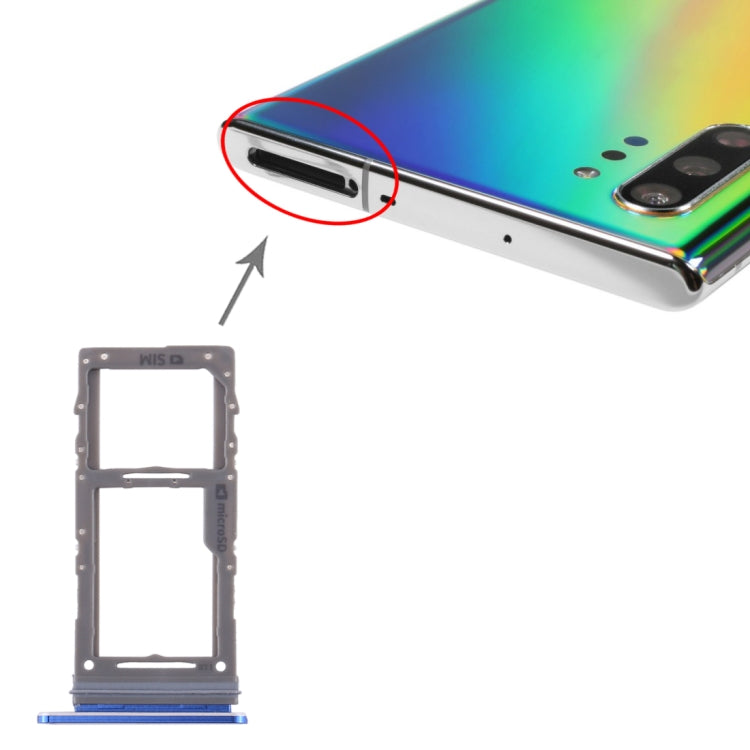 For Samsung Galaxy Note10+ SIM Card Tray / Micro SD Card Tray, For Samsung Galaxy Note10+(Single)