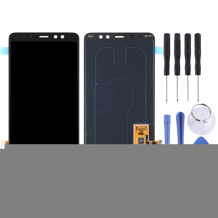 Original LCD Screen and Digitizer Full Assembly for Galaxy A8+ (2018) / A730, For Samsung Galaxy A8+ (2018)