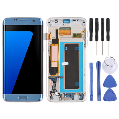 Original Super AMOLED Material LCD Screen and Digitizer Full Assembly(with Frame / Charging Port Flex Cable / Power Button Flex Cable / Volume Button Flex Cable) for Galaxy S7 Edge / G935F / G935FD, For Samsung Galaxy S7 Edge (Super AMOLED)            ...