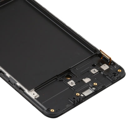 Original Super AMOLED Material LCD Screen and Digitizer Full Assembly with Frame for Galaxy A71, For Samsung Galaxy A71(Original with Frame)