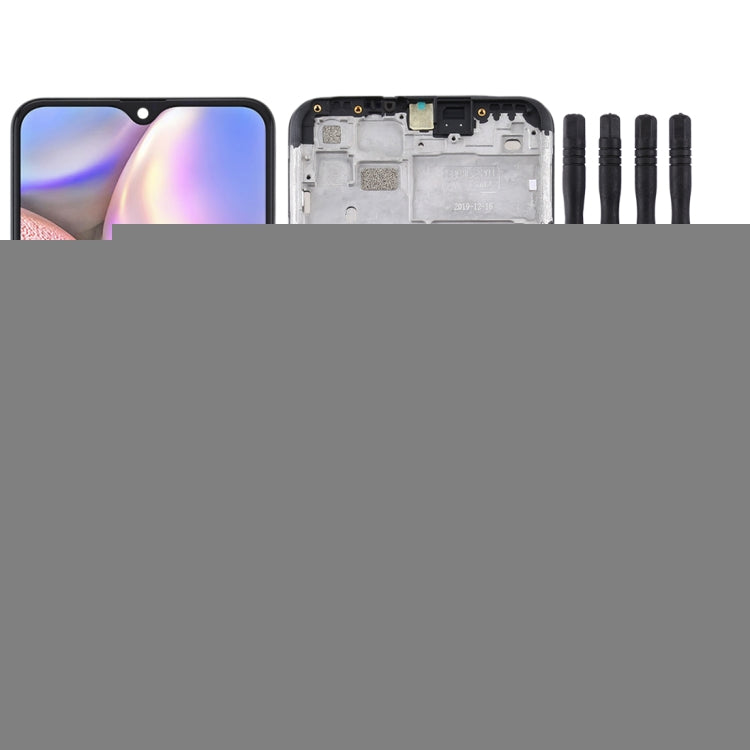 LCD Screen and Digitizer Full Assembly With Frame for Samsung Galaxy A10s, For Samsung Galaxy A10s (TFT)