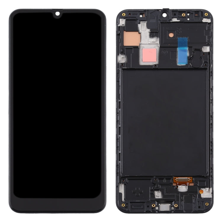 TFT Material LCD Screen and Digitizer Full Assembly With Frame for Samsung Galaxy A30, For Samsung Galaxy A30 (TFT)