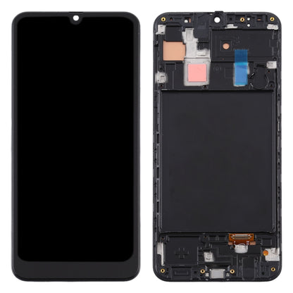 TFT Material LCD Screen and Digitizer Full Assembly With Frame for Samsung Galaxy A30, For Samsung Galaxy A30 (TFT)