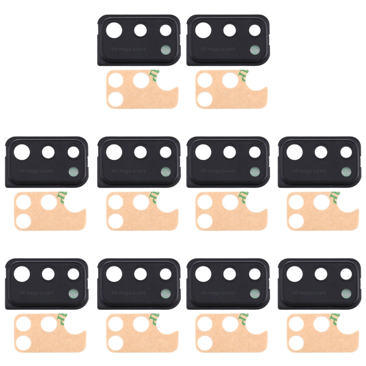 For Samsung Galaxy A41 10pcs Camera Lens Cover, For Samsung Galaxy A41