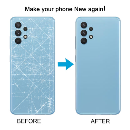 For Samsung Galaxy A32 4G Battery Back Cover with Camera Lens Frame, For Samsung Galaxy A32 4G(with Camera Lens Frame)