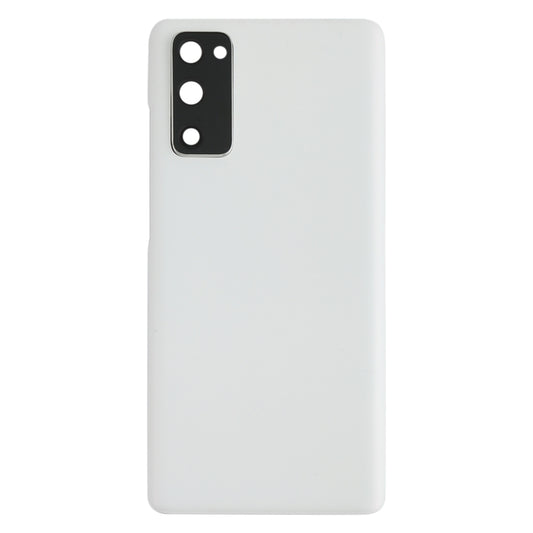 For Samsung Galaxy S20 FE Battery Back Cover with Camera Lens Frame, For Samsung Galaxy S20 FE(with Camera Cover)