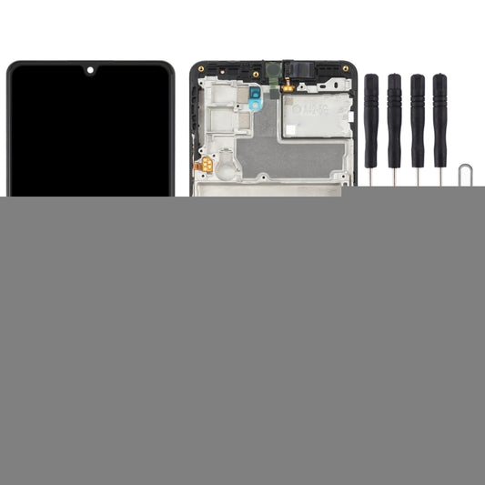 Original LCD Screen and Digitizer Full Assembly with Frame for Samsung Galaxy A42 5G SM-A426, For Samsung Galaxy A42 5G (Original)