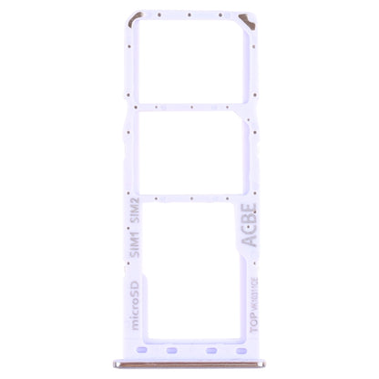 For Samsung Galaxy A32 SM-A325 SIM Card Tray + SIM Card Tray + Micro SD Card Tray, For Samsung Galaxy A32