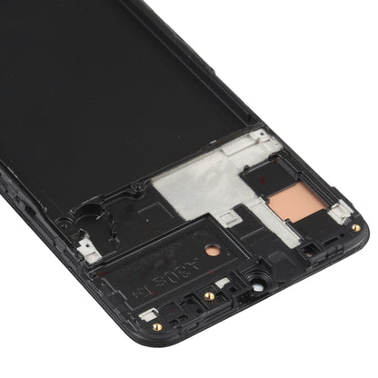 6.36 inch OLED Material LCD Screen and Digitizer Full Assembly with Frame for Samsung Galaxy A30S SM-A307, For Samsung Galaxy A30S (6.36 inch OLED)