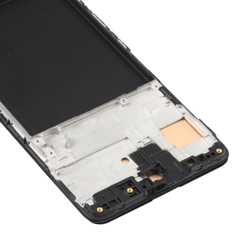 OLED Material LCD Screen and Digitizer Full Assembly with Frame for Samsung Galaxy A51 4G SM-A515(6.36 inch), For Samsung Galaxy A51 4G (OLED)