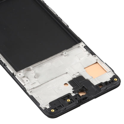OLED Material LCD Screen and Digitizer Full Assembly with Frame for Samsung Galaxy A51 4G SM-A515(6.36 inch), For Samsung Galaxy A51 4G (OLED)