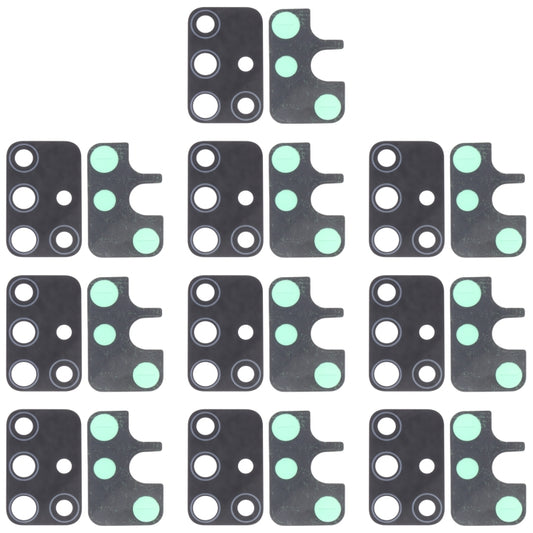 For Samsung Galaxy A71 5G SM-A716 10pcs Back Camera Lens, For Samsung Galaxy A71 5G