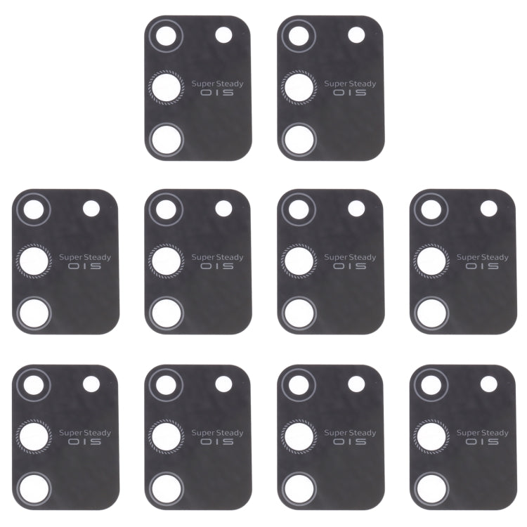 For Samsung Galaxy S10 Lite SM-G770 10pcs Back Camera Lens, For Samsung Galaxy S10 Lite