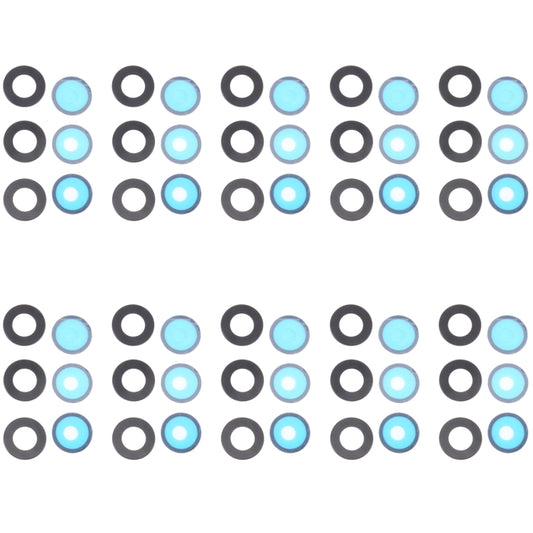 For Samsung Galaxy A72 SM-A725 10pcs Back Camera Lens, For Samsung Galaxy A72