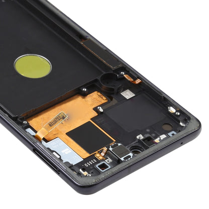 Original Super AMOLED Material LCD Screen and Digitizer Full Assembly With Frame for Samsung Galaxy Note10 Lite, For Samsung Galaxy Note10 Lite(Original)