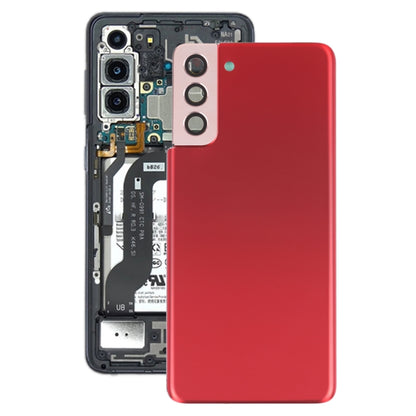 For Samsung Galaxy S21+ 5G Battery Back Cover with Camera Lens Frame, For Samsung Galaxy S21+ 5G(with Camera Cover)