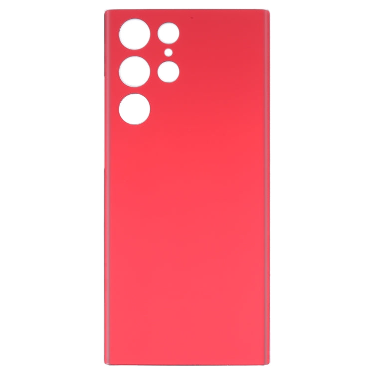 For Samsung Galaxy S22 Ultra Battery Back Cover , For Samsung Galaxy S22 Ultra, For Samsung Galaxy S22 Ultra(Dark Red)