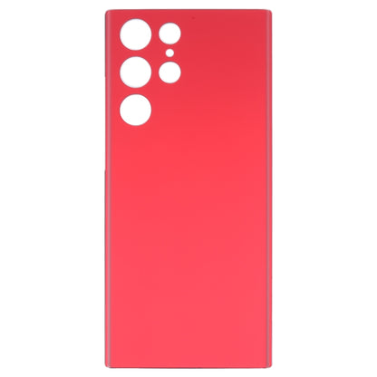 For Samsung Galaxy S22 Ultra Battery Back Cover , For Samsung Galaxy S22 Ultra, For Samsung Galaxy S22 Ultra(Dark Red)