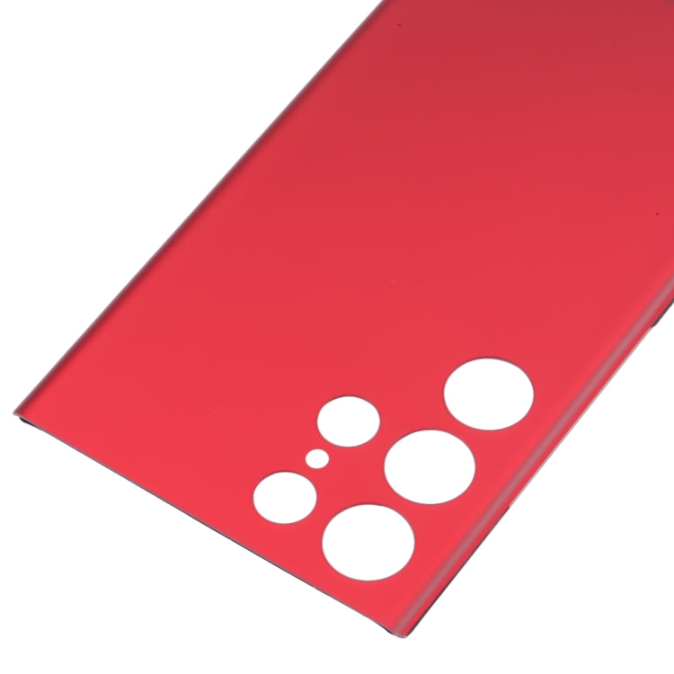 For Samsung Galaxy S22 Ultra Battery Back Cover , For Samsung Galaxy S22 Ultra, For Samsung Galaxy S22 Ultra(Dark Red)